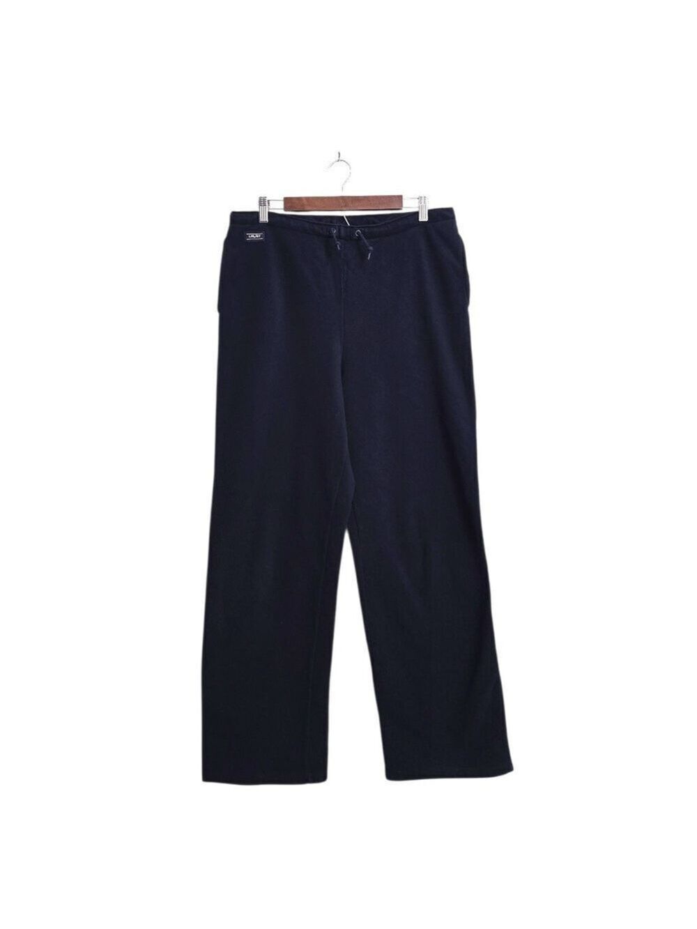 Lauren Ralph Lauren High Rise Straight Leg Joggers In Navy Sz XL